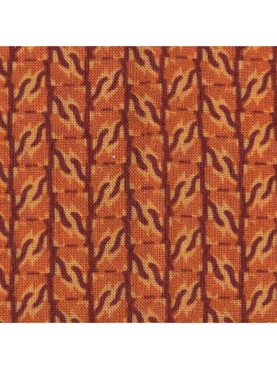 Kaleidoscrope by Marylou Morton Other - Quilting Fabric Orange Geometric Fall Autumn Kaleidoscope Fat Quarter